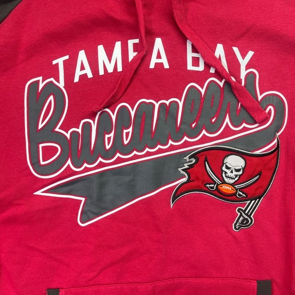 Tampa Bay Buccaneers NFL Hoodie Sweatshirt Mens 2XL Football Embroidered 1772 - Picture 2 of 7
